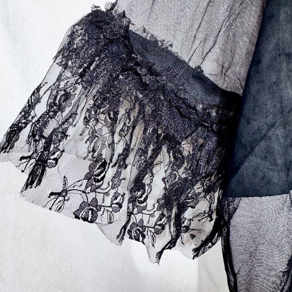 TOV Los Angeles “Unapologetic Chic” Black Tulle Top - Picture 4 of 5